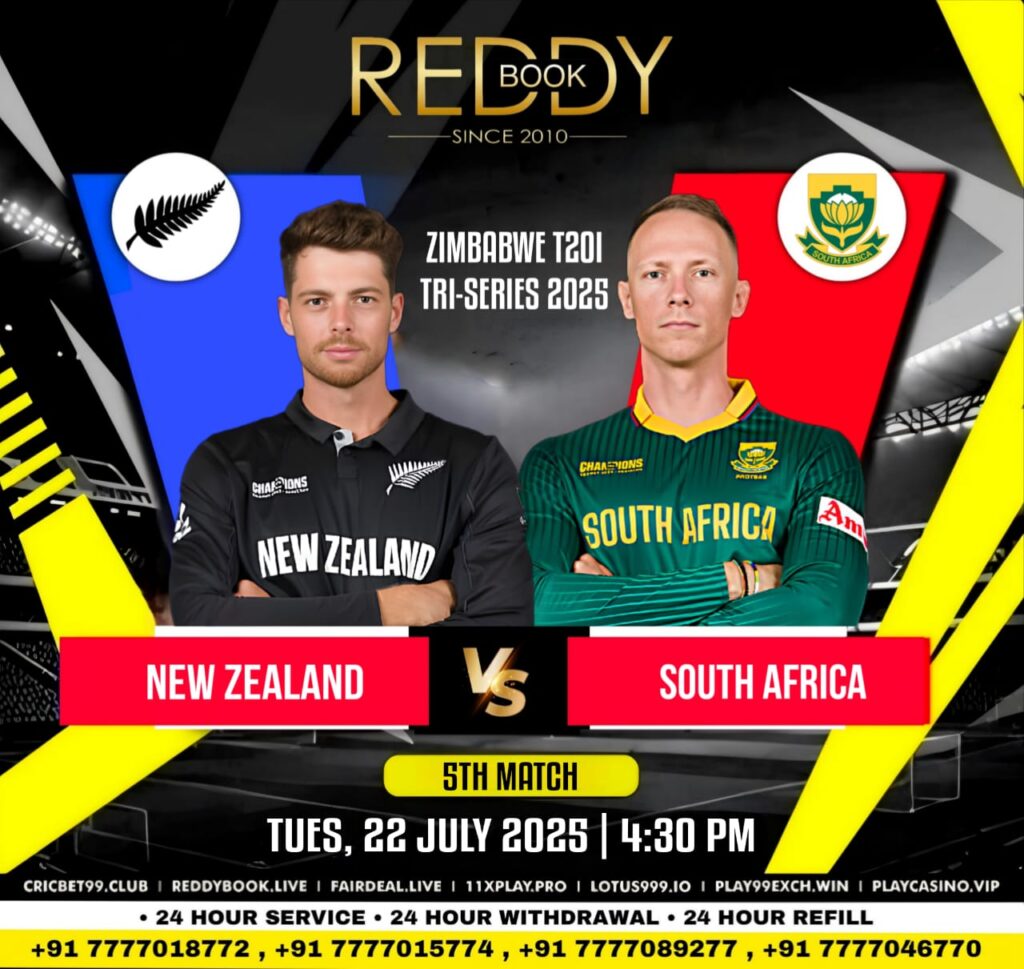 New Zealand vs South Africa Reddy Anna Book Match Prediction, 5th T20I – Who will win today’s match between NZ vs SA?
