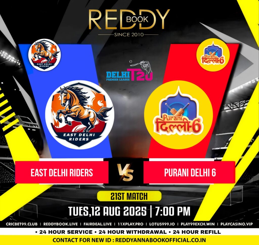 South Delhi Superstarz vs Purani Delhi 6, DPLT20, Today's Reddy Anna Club Match Prediction