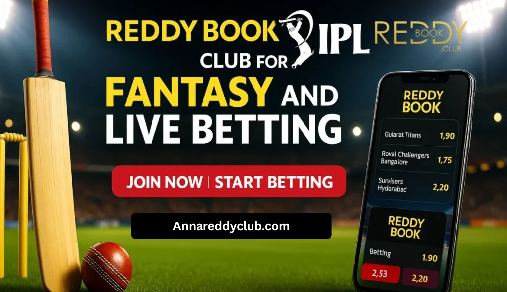Reddy Book Club for IPL Fantasy and Live Betting